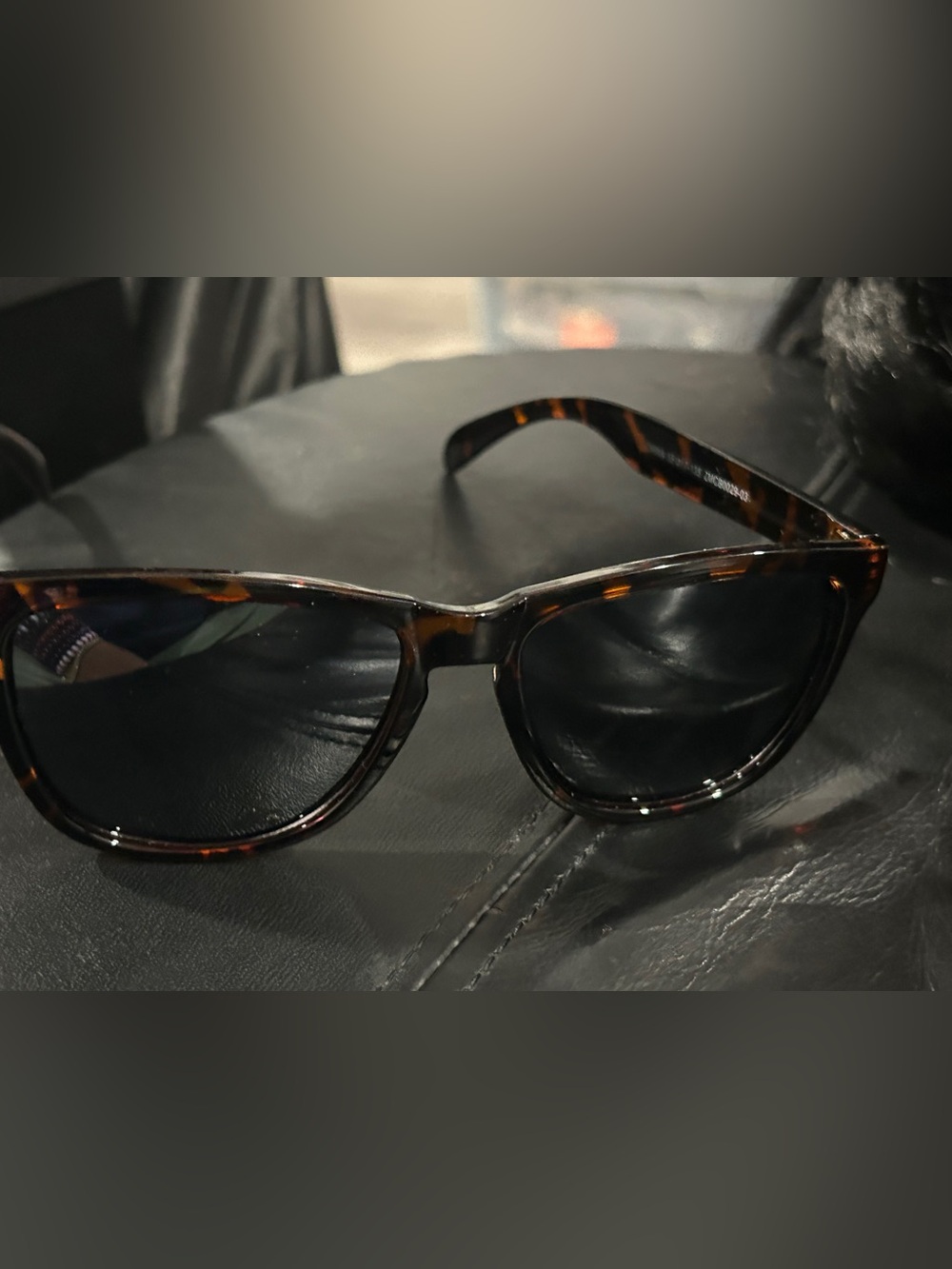 Colossein Tortoiseshell Cat-Eye Sunglasses with Dark Lenses
